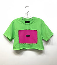 Load image into Gallery viewer, NEON WINDOW CROP TOP - SIZE M